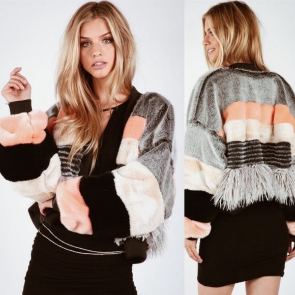 Young Fabulous & Broke Multicolor Jacket - Picture 2 of 6